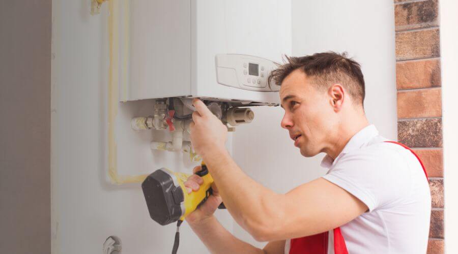 Local water heater installation in Brockport, PA
